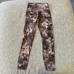 Lululemon Align High-Rise Pant 25" Mink Bery Lunar Rock Shadow Grey-Size 4